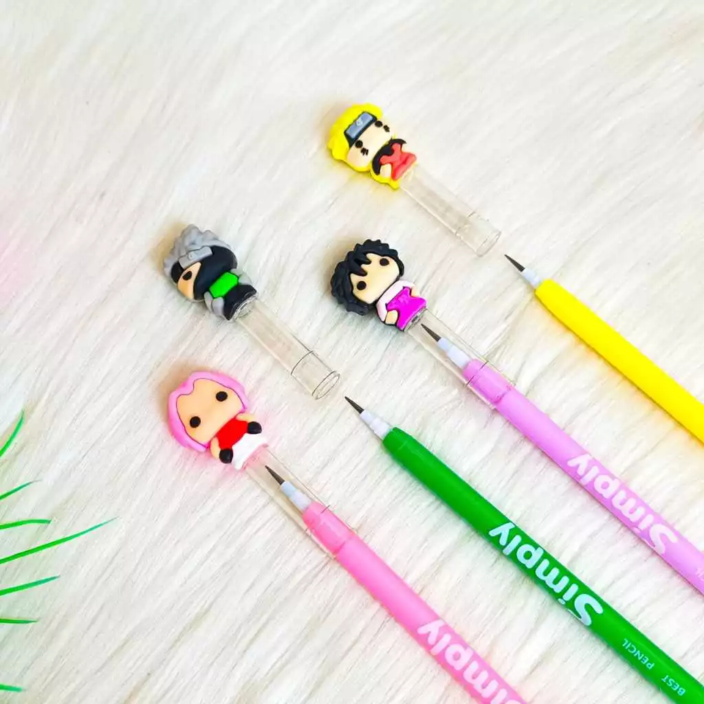 

PENSIL NARUTO SUSUN BENSIA LANTU BISA DIISI ULANG PENCIL PELURU KAKASHI LAKI SASUKE SAKURA