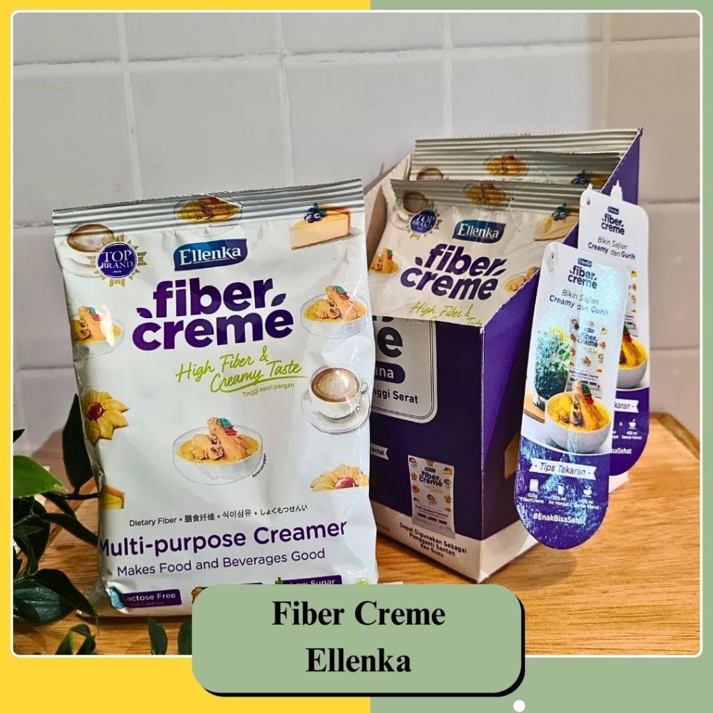 

SHIHA - Ellenka Fiber Creme 100gr | Krimer serbaguna | Multipurpose Creamer | Warung Shiha
