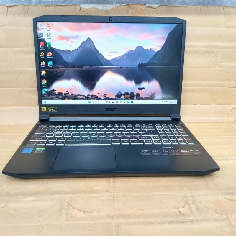 [GAMING MURAH] ACER NITRO 5 INTEL CORE i5-11400H RAM 16GB SSD 512GB RTX 3050