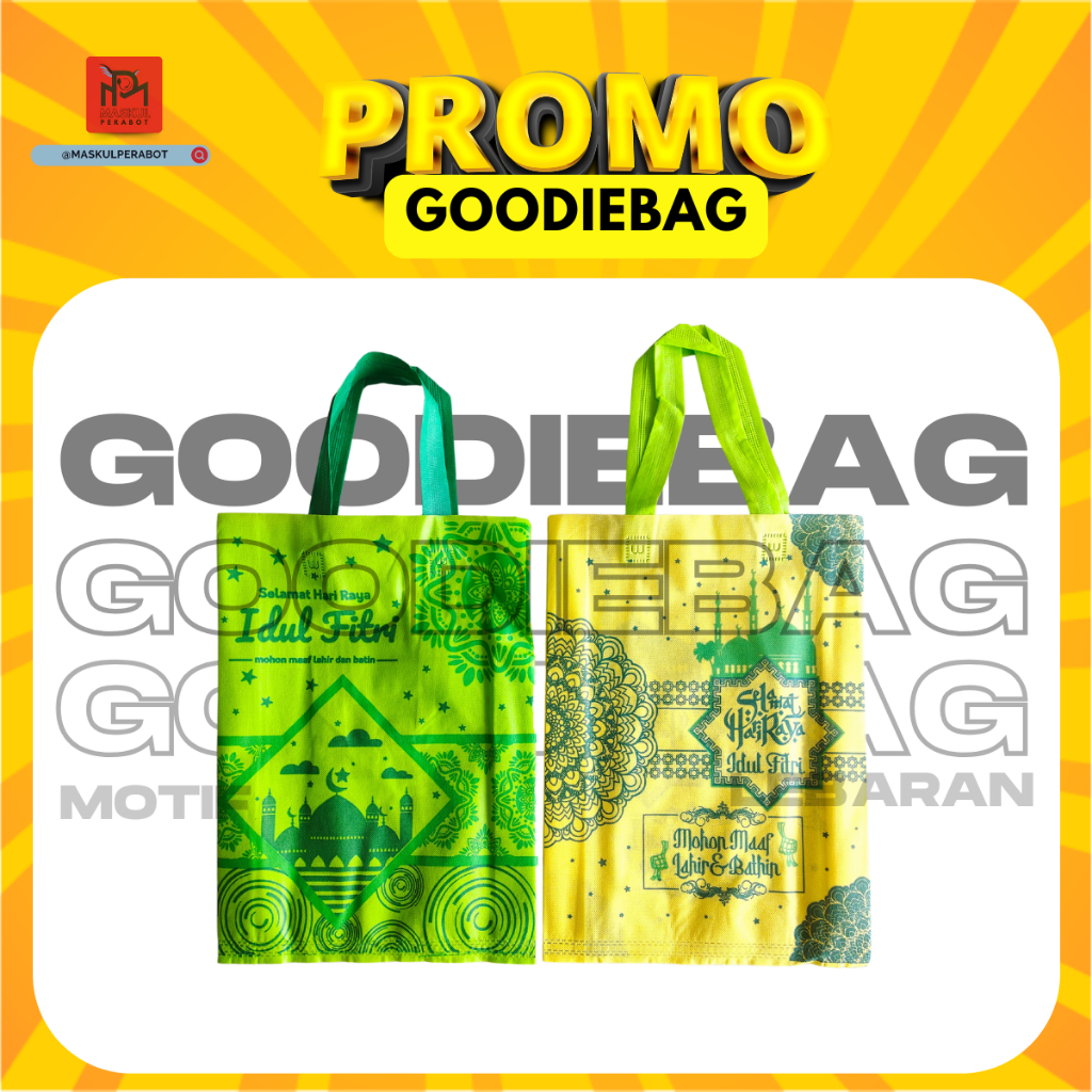 

HARGA PER LUSIN - GOODIE BAG IDUL FITRI / TAS KANTONG BINGKISAN LEBARAN