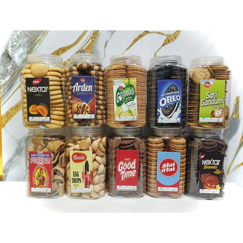 Aneka Snack Toples Kemasan 2000ml