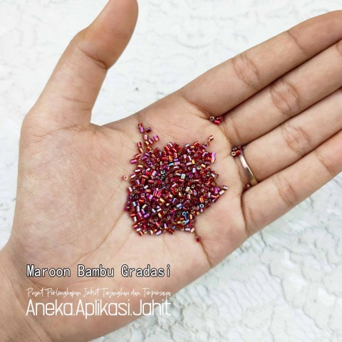 50 GRAM PAYET JEPANG MGB BAMBU PASIR 38R MAROON PELANGI