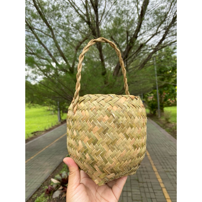 TAS ANYAMAN PURUN || POT PURUN || HAMPERS PURUN