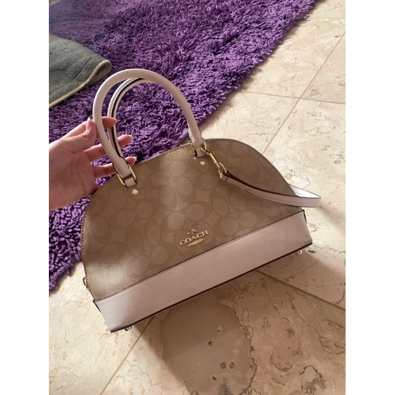 Coach Leather Sierra Satchel Bag Original Authentic