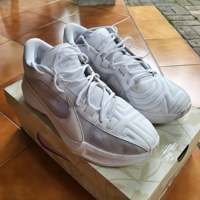 Nike Zoom Freak 5 White Size US 13