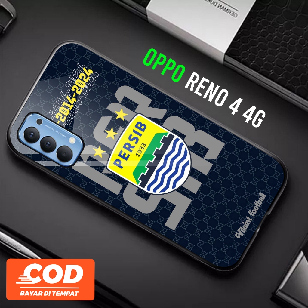 Moana Case - Case OPPO RENO 4 4G - Krtun mix PERSIB Fashion Case Murah Hardcase case sofcase Pelindu
