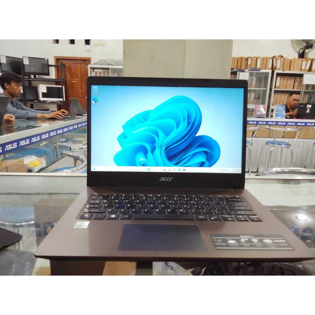 Laptop Murah Acer Aspire A514-53  Core i3 gen10 RAM 8GB SSD 512GB 14" UHD