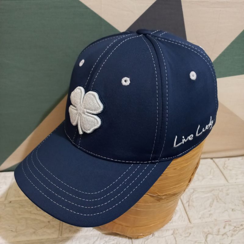 Topi Original Second Topi Golf Topi Black Clover Navy stok 6673