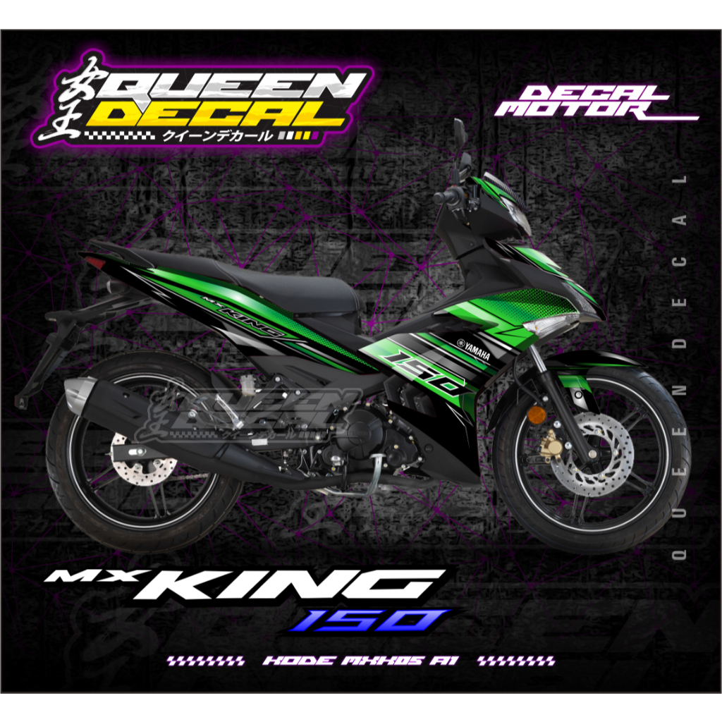STIKER DECAL FULLBODY MOTOR MX KING 150-STICKER DECAL MX KING//MXK
