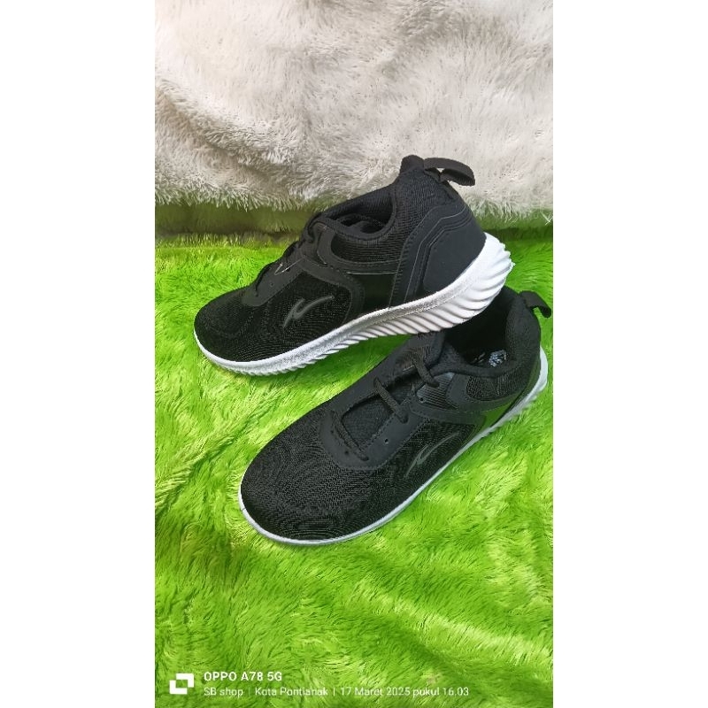 sepatu pro att pria dewasa hitam tapak putih