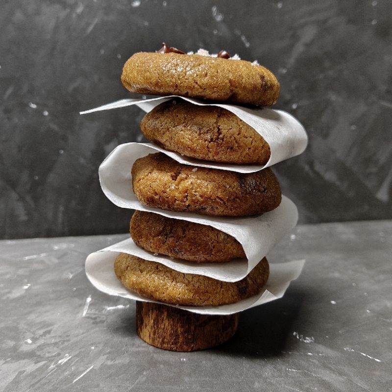 

classic sea salt cookies full butter