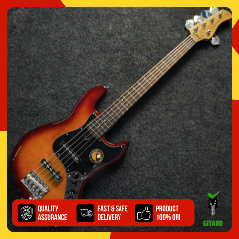 Elektrik Gitar Bass Sire Marcus Miller V3 5St 2nd Generation Bass Active 5 String Original