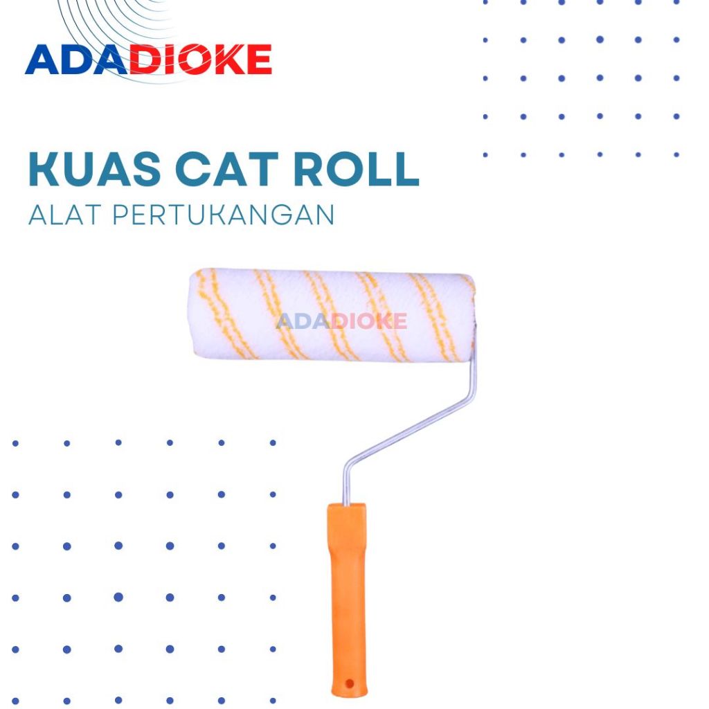 Roll Cat Tembok Ukuran 9 Inch Kuas Roll Cat Tembok