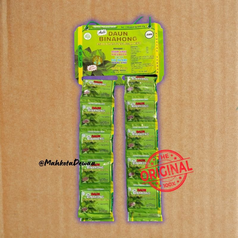 

Kapsul Daun Binahong 1 Hanger Original