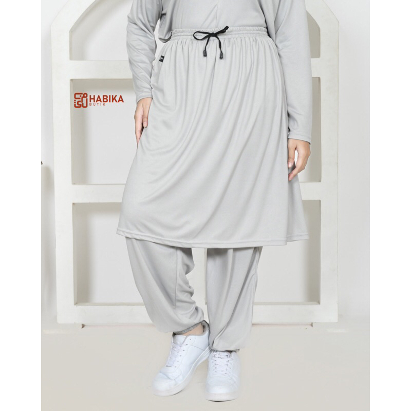 LIMITED Rok celana Jogger Dri Fit Bellis - Rok celana olahraga muslimah KEKINIAN