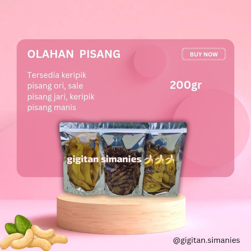 

KERIPIK PISANG ORI/MANIS/SALE PISANG