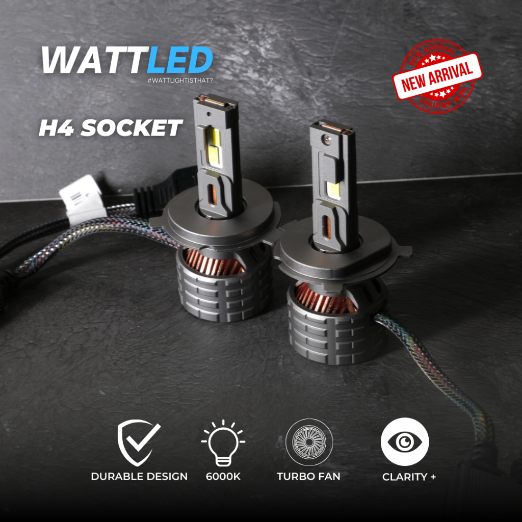Lampu LED H4 H11 F750D Deluxe Autolight 6000K 1 Sets