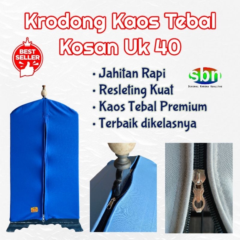 KERODONG BURUNG SANGKAR KOSAN 40x40 KAOS TEBAL SBN ANTI NERAWANG