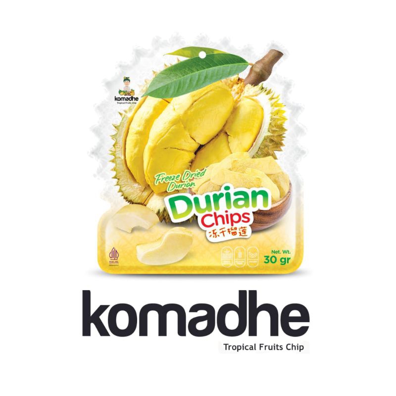 

Komadhe durian freeze dried 30gr
