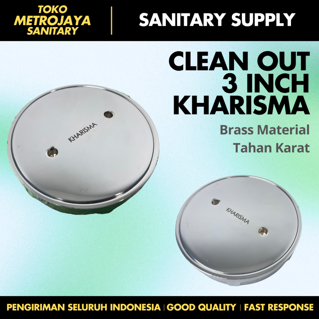 Clean Out 3 Inch Kharisma