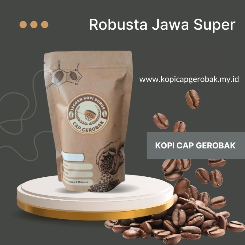 

Biji Kopi Robusta Temanggung Super 1kg Biji Kopi Enak Termurah Cap Gerobak
