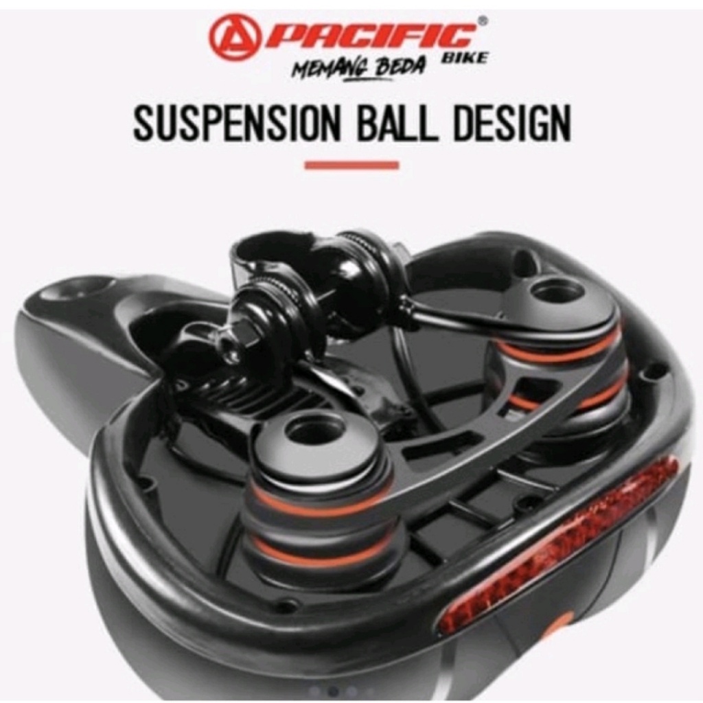 RB Pacific Sadel Jok Sepeda Pacific Empuk Berikut Per Supensi Tahan Banting Sepeda Bmx Lipat Mini