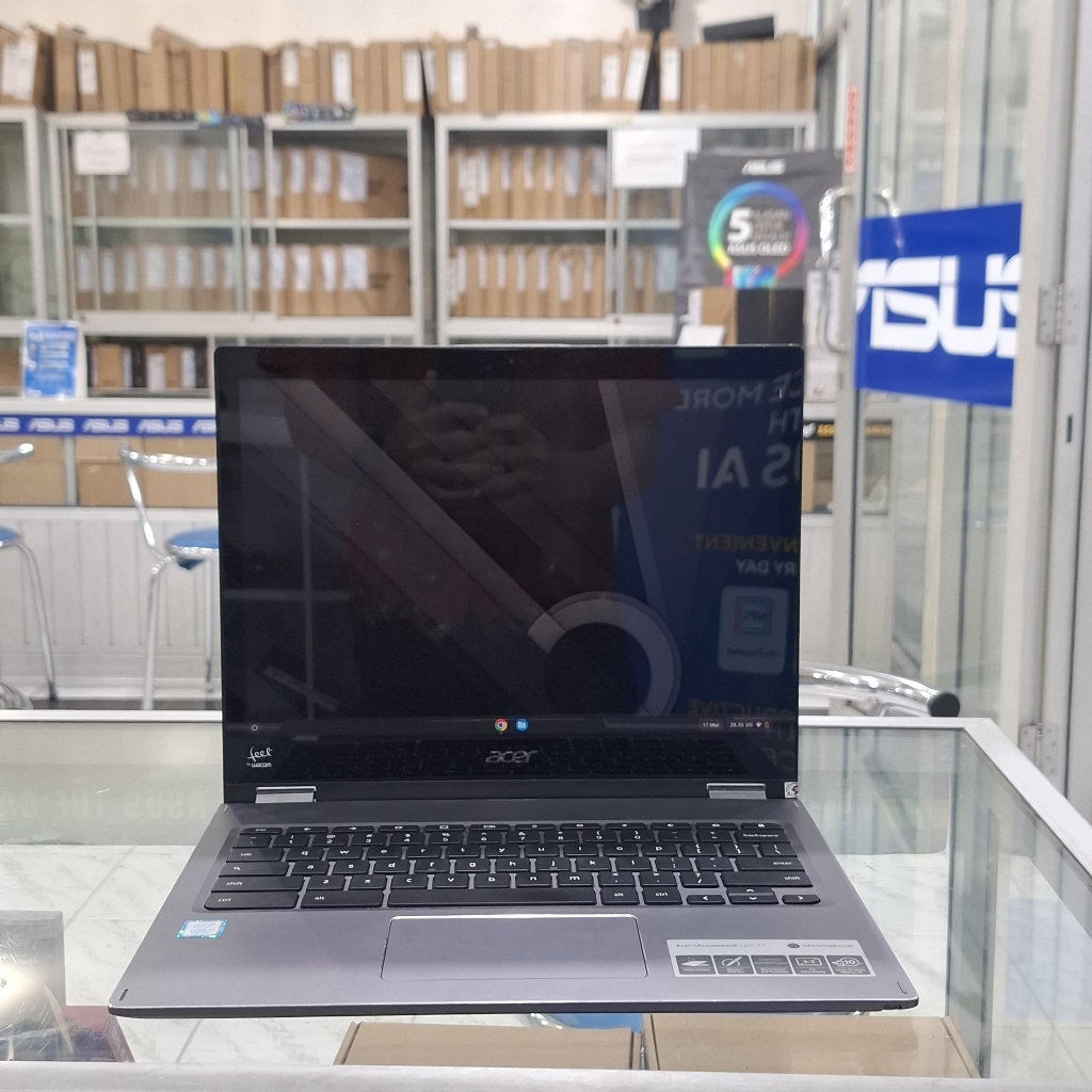 Laptop Second – Acer Chromebook Spin 13 | Core i7 Gen 8th, RAM 16GB, SSD 128GB, Touchscreen