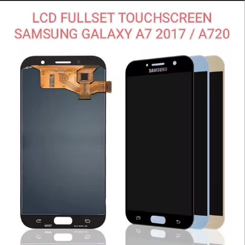LCD TOUCHSCREEN SAMSUNG A7 2017 FULLSET
