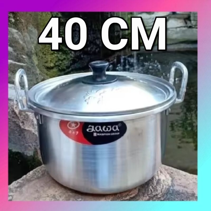 Panci jawa maspion besar 40cm/panci tutup luar jawa maspion 40cm