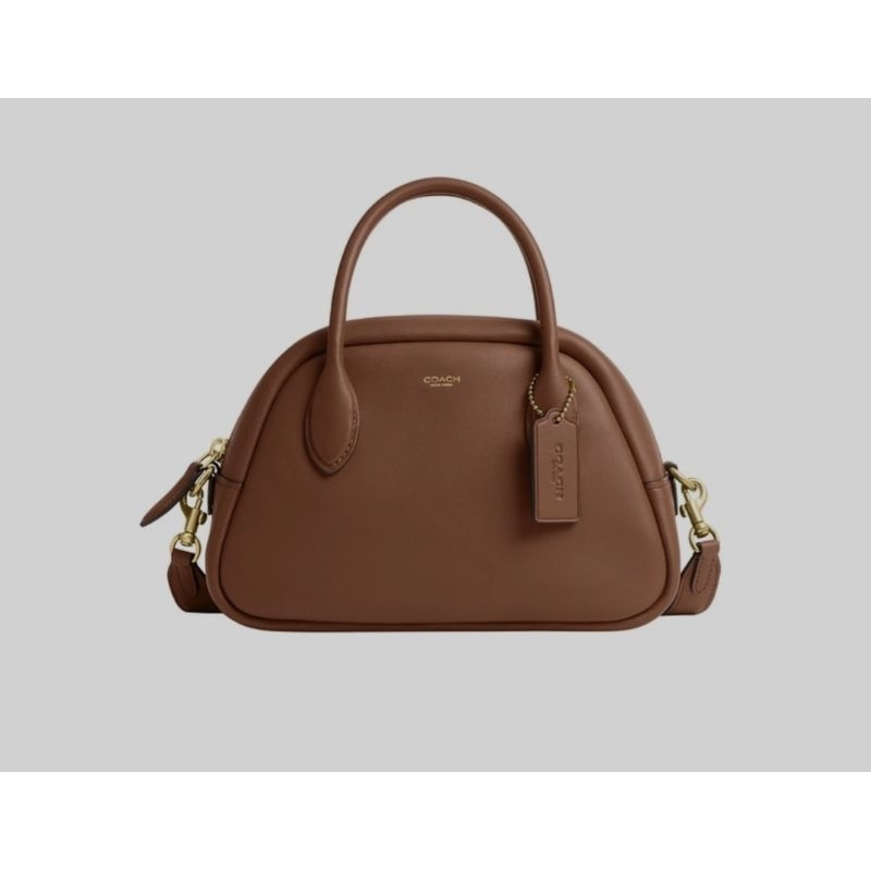 Coach Borough Leather Bowling Bag Ori