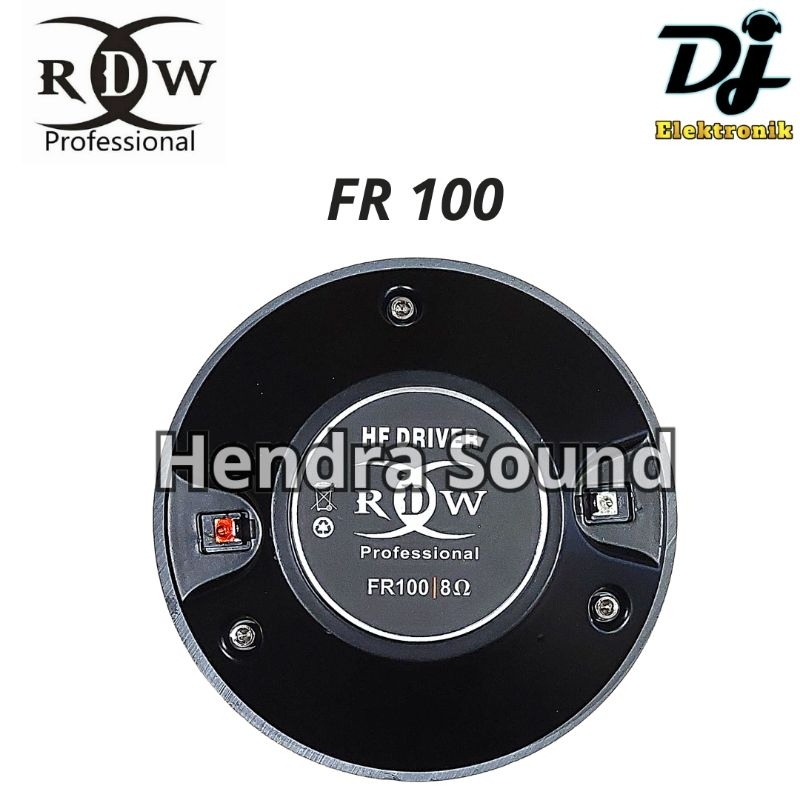 RDW ● FR 100 / FR100 - Speaker Tweeter / Driver
