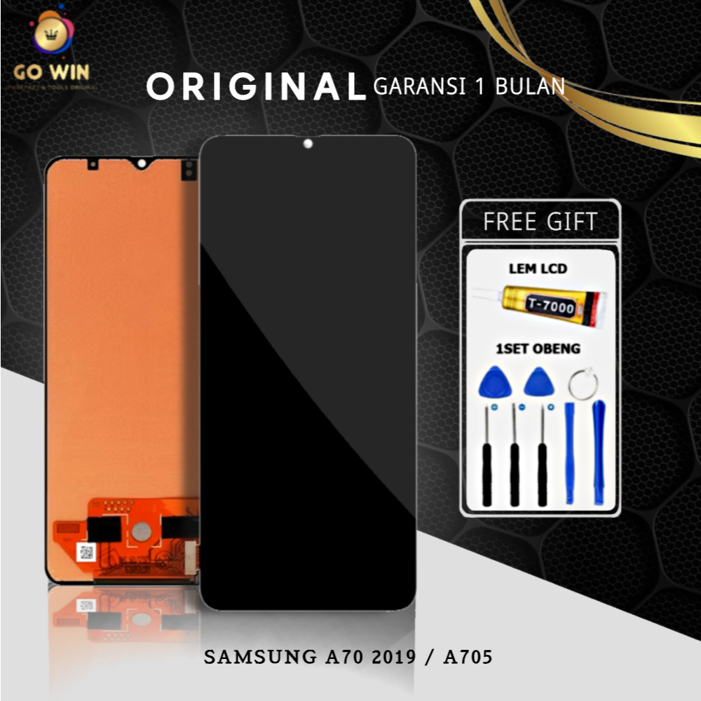 ORIGINAL LCD SAMSUNG A70 2019 / A705 FULLSET TOUCHSCREEN