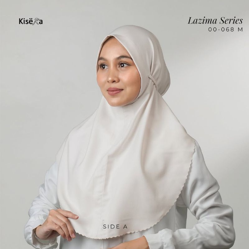 Kisera Kerudung Bergo Hijab 2 Warna, Jilbab Praktis Cantik "Lazima 00-068 M"