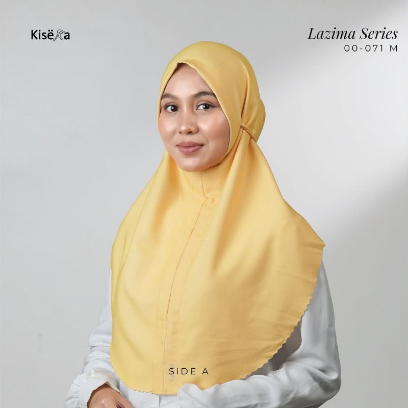 Kisera Kerudung Bergo Hijab 2 Warna, Jilbab Praktis Cantik "Lazima 00-071 M"