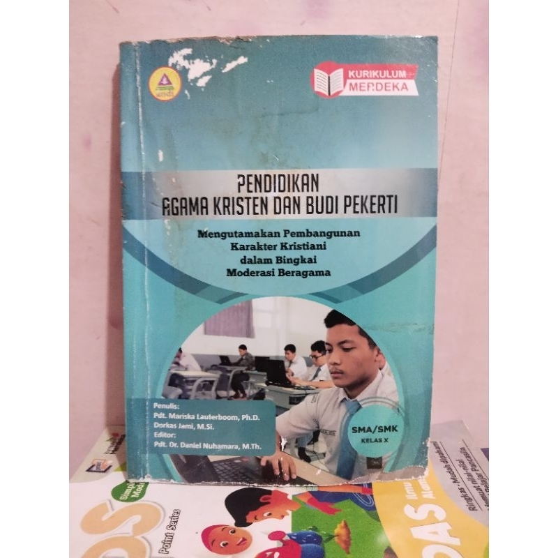 buku agama Kristen/pendidikan agama Kristen dan budi pekerti kelas 10/X/1 sma smk andi kurikulum mer