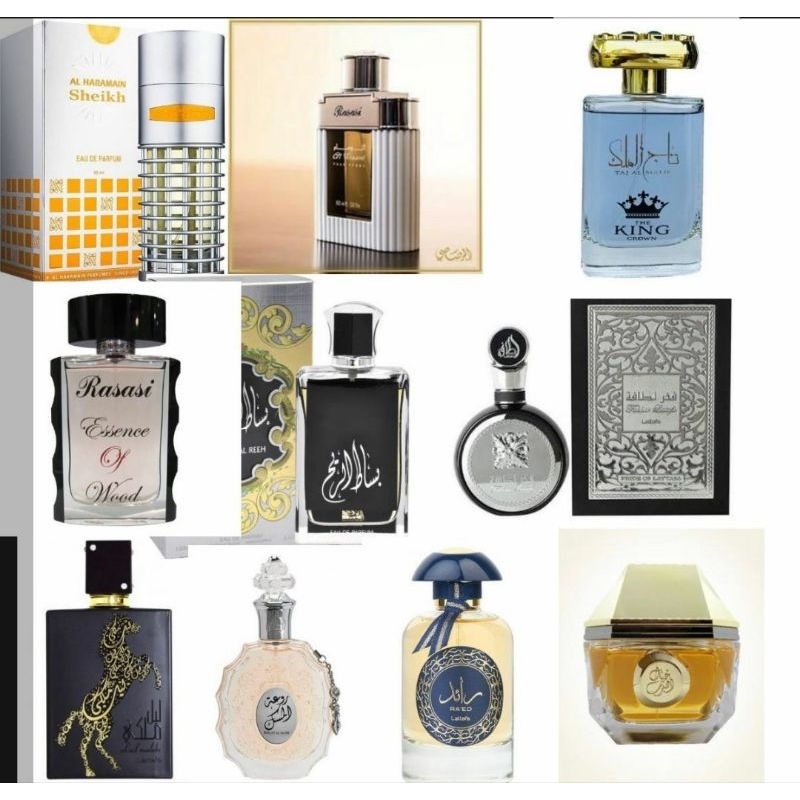 parfum Arab Al rehab ukuran 35 ml aroma spray