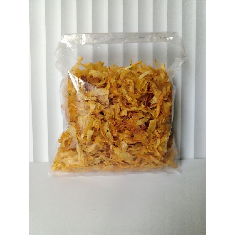 

keripik singkong kriwil rasa pedas gurih