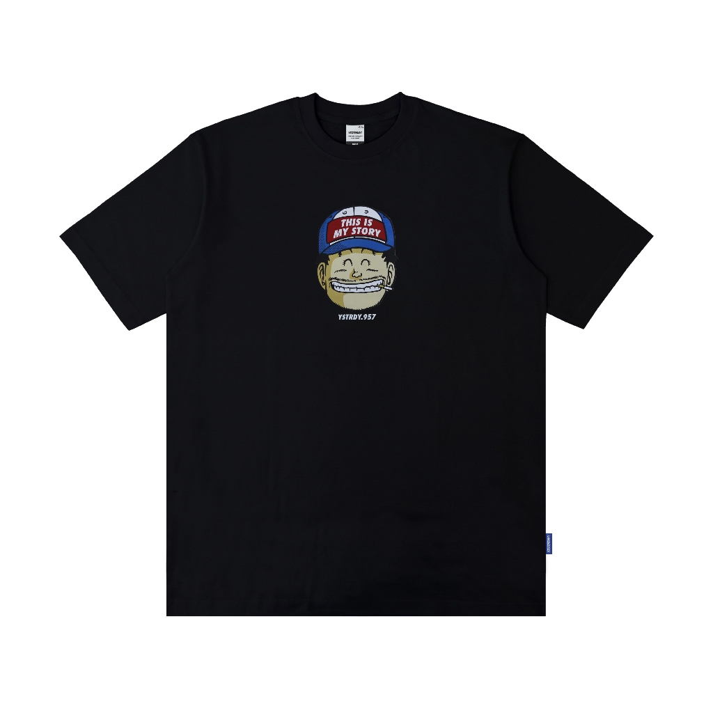 Yesterday – Baju Kaos Distro Pria Original T-Shirt Pria Cowok Keren Hitam Noprob