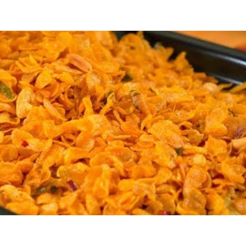 

cornflakes salted egg.makanan enak halal