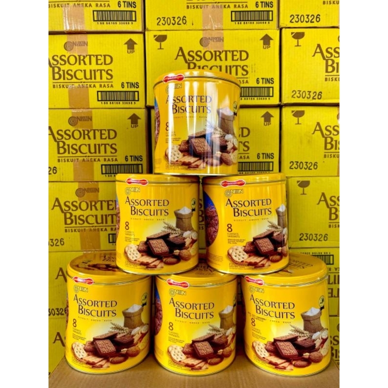 

Nissin yellow Asstorted Biscuits 650g
