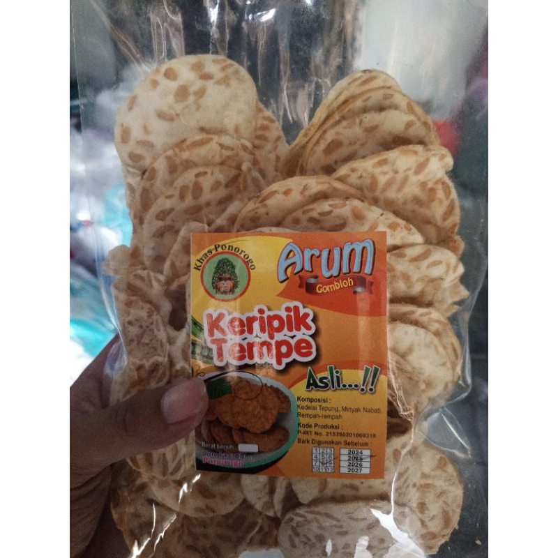 

Keripik Tempe Sagu "Arum