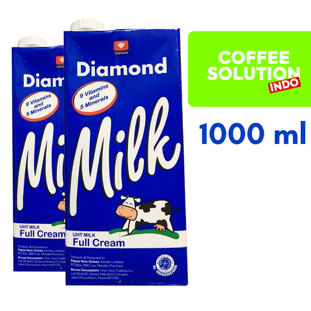 

SUSU UHT DIAMOND Full Cream 1 L / TERMURAH!