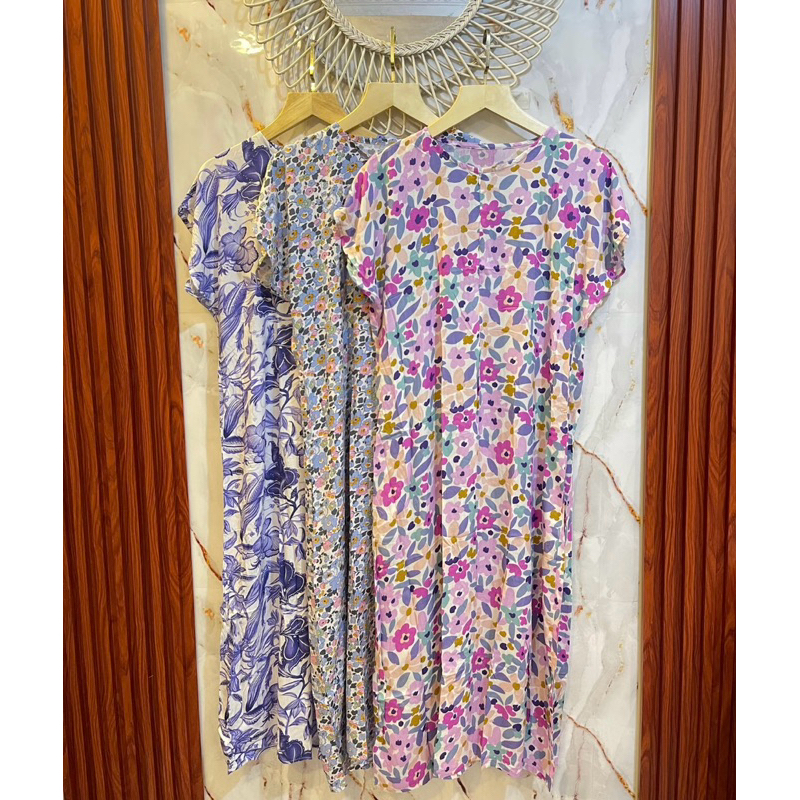 Daster Hebel Busui | Daster Hebel Semata Kaki | Daster Rayon Premium | Oleh-oleh Jogja