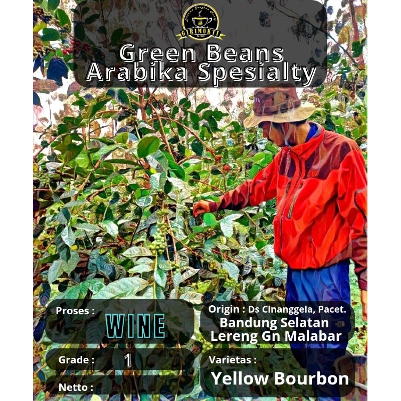 

Greenbeans Kopi Arabika Spesialty Proses WINE (1kg)