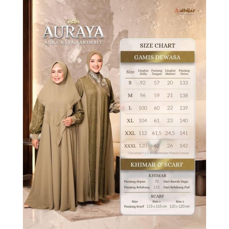 sarimbit auraya alhijaz miltary olive