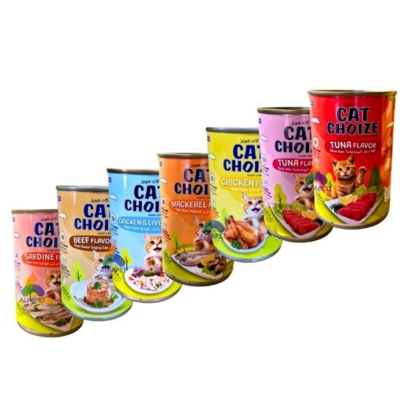 CAT CHOIZE KALENG WET CAT FOOD Makanan Kucing Basah Choise Choice Cats Tin Anabul Anak Adult Kitten