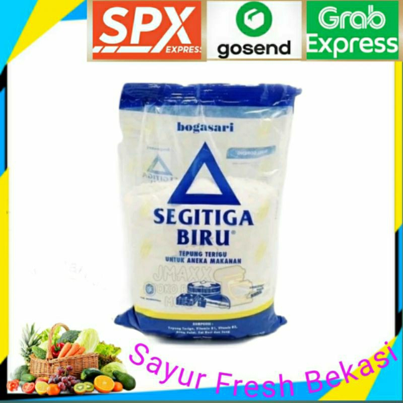 

Tepung Terigu Segitiga Biru 1kg.