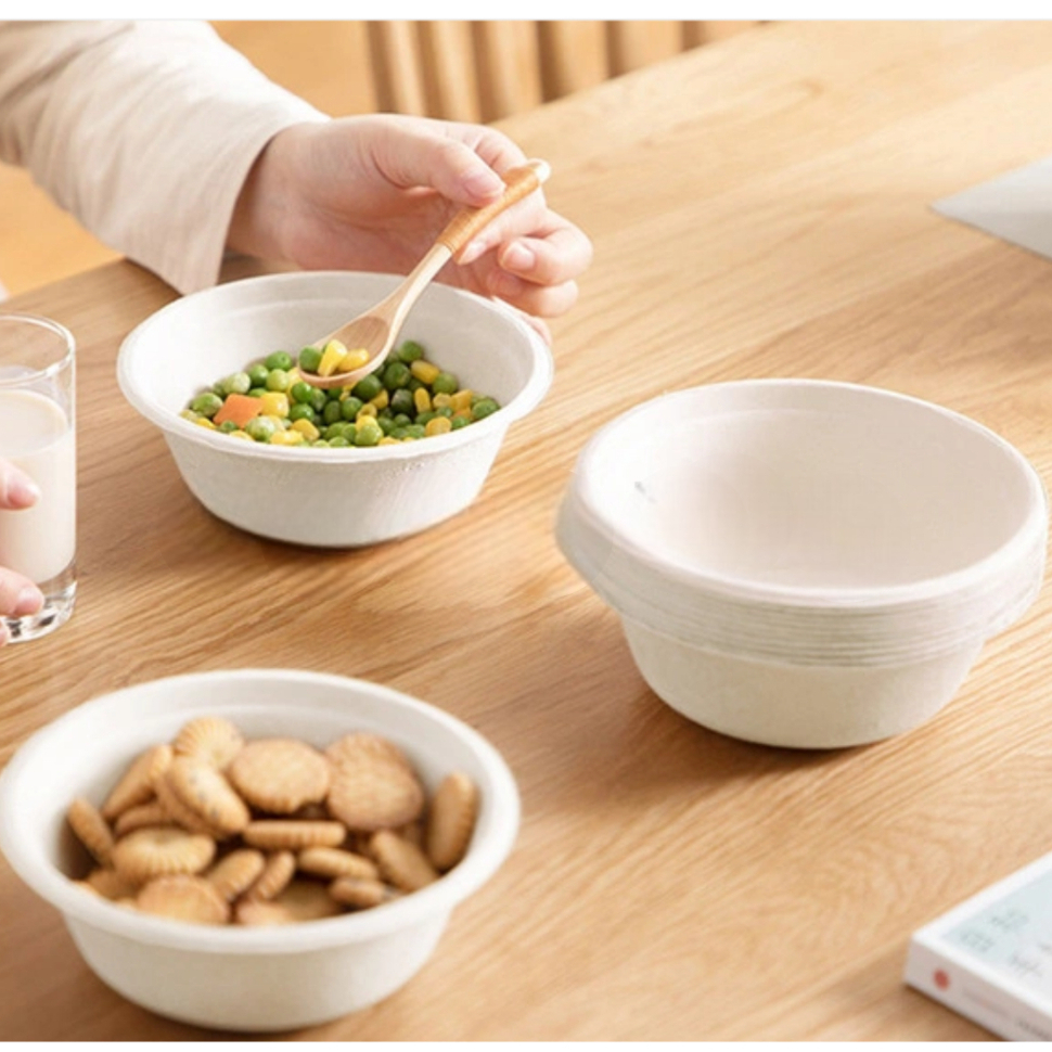 Bagasse Dessert Snack Bowl 350 ML / BG350