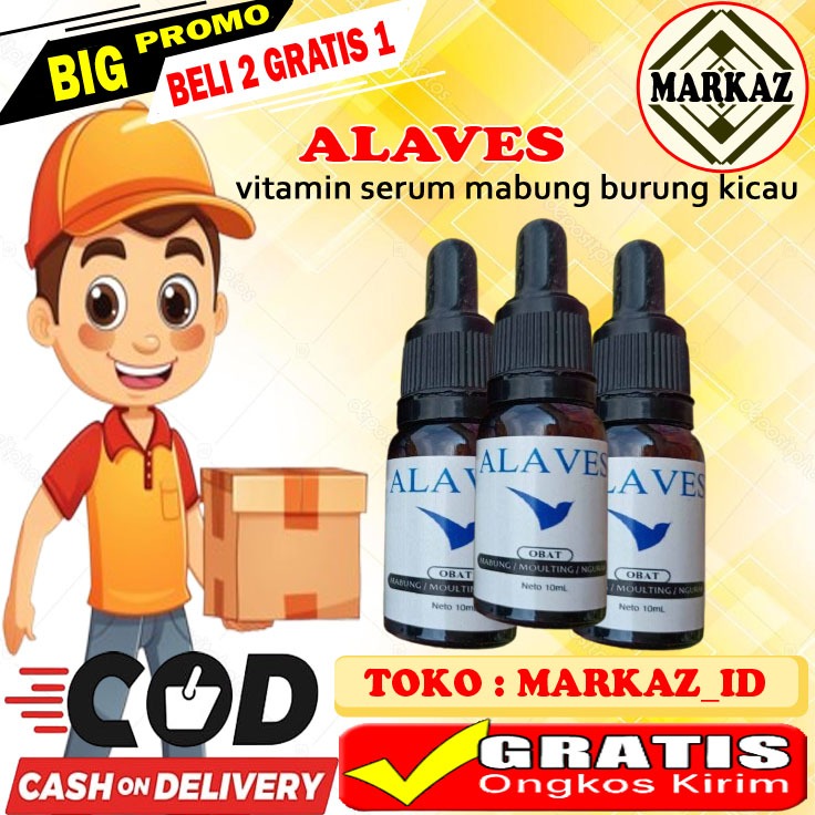 ALAVES Serum Obat Mabung Burung Kicau