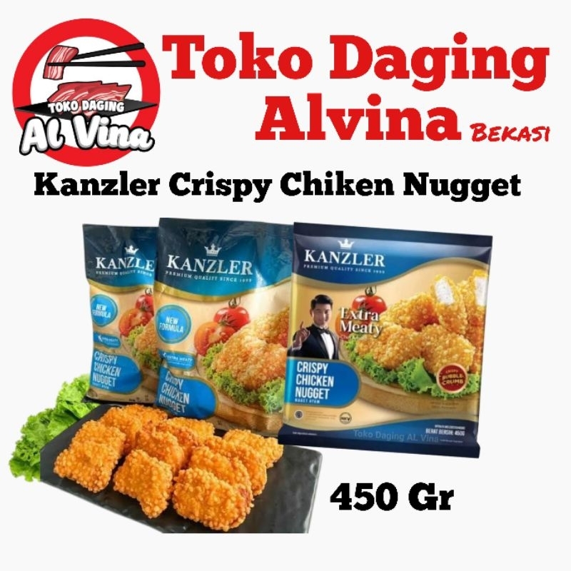 

KANZLER CRISPY Chicken Nugget 450g-toko daging alvina